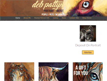 Tablet Screenshot of debpattyn.com